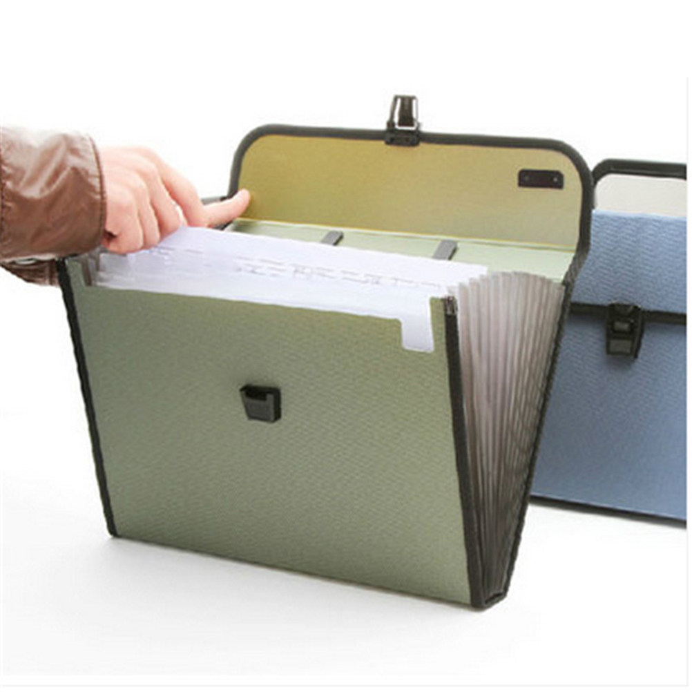 Portfolio Folder Zip - Expanding A4 File Folder with Carry
