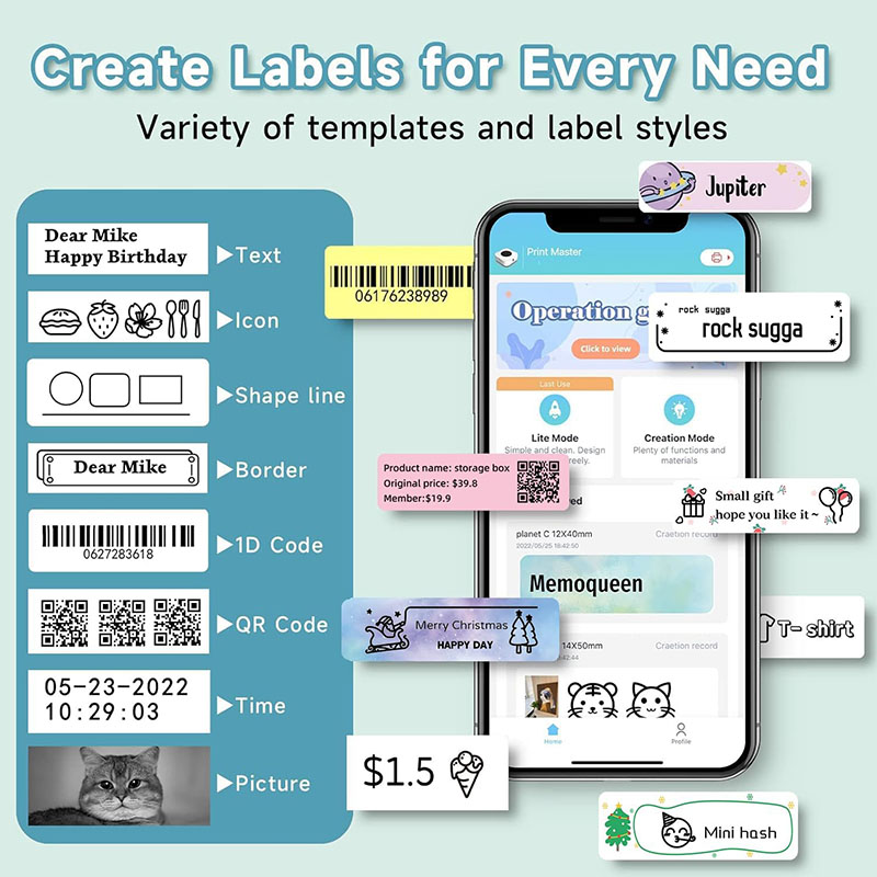 12*40mm Colored Transparent Th - Label Printer Tape 评论和价格