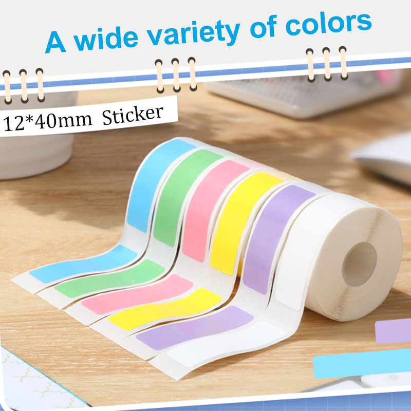 12*40mm Colored Transparent Th - Label Printer Tape 评论和价格