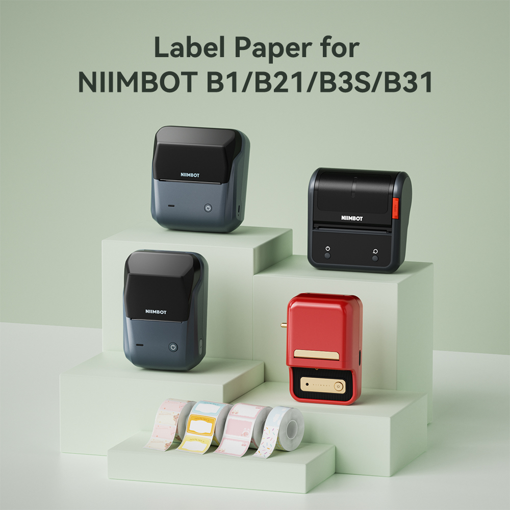 NIIMBOT Thermal Label for B1 B - Label Printer Tape 评论和价格