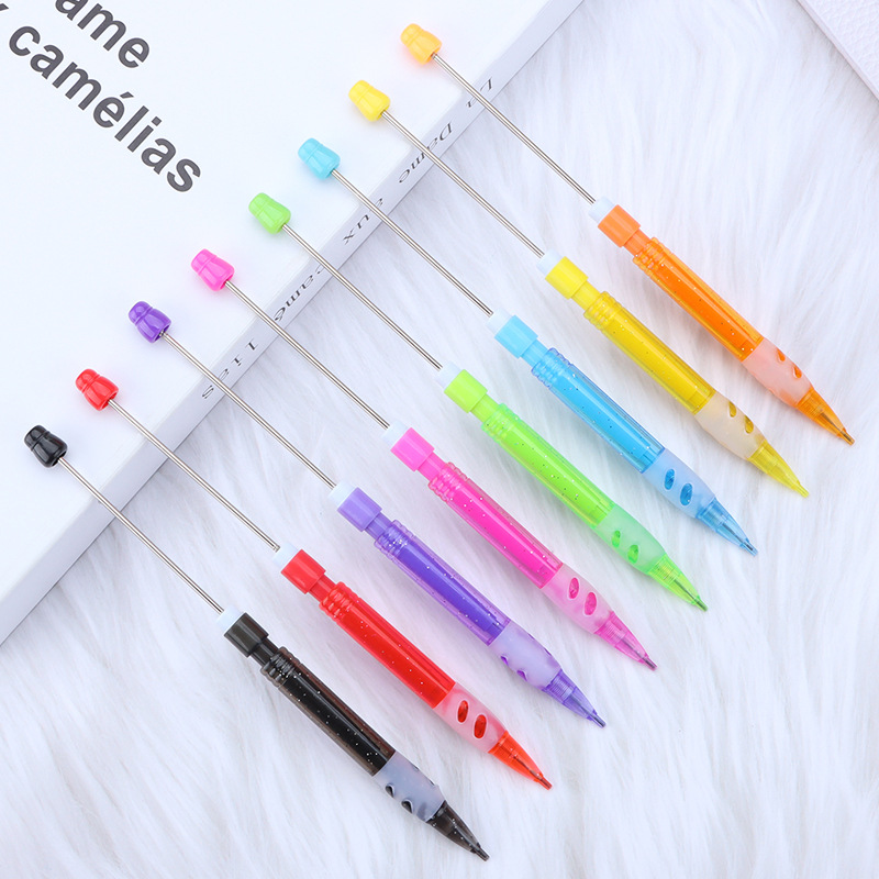 9Pcs DIY Beaded Pencil for Stu - Mechanical Pencil Lead 评论和价格