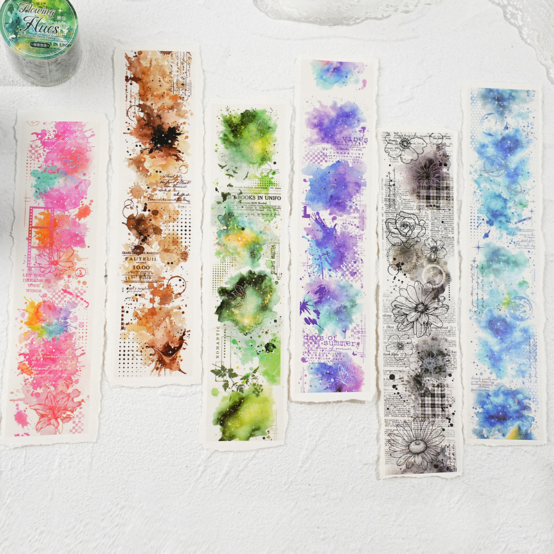 2m Watercolor Blending Washi T - Washi Tape Set 评论和价格