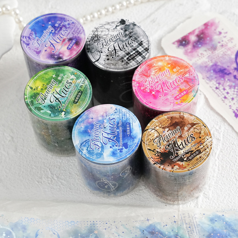 2m Watercolor Blending Washi T - Washi Tape Set 评论和价格