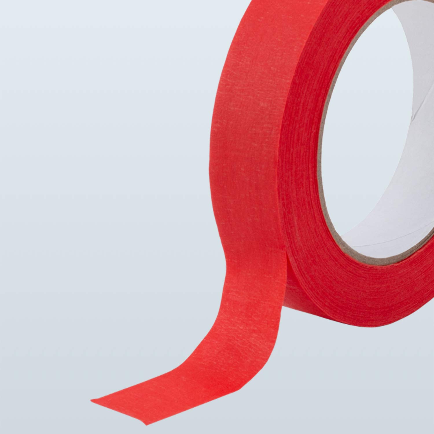 Red Masking Tape 13mm Wide Eas - Label Printer Tape 评论和价格