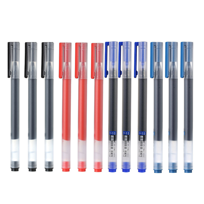 12/6Pc/Lot Gel Pen 0.5MM Ink S - Stationery Supply Business 评论和价格