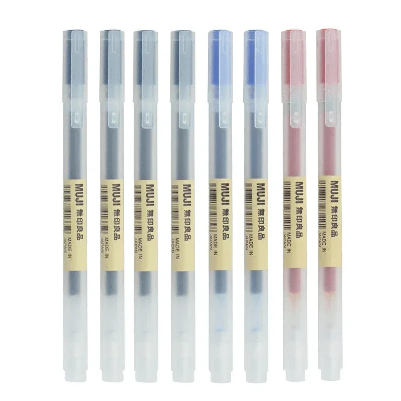 6/8Pcs/Set MUJIs Gel Pen Black - Gel Ink Pen Set 评论和价格