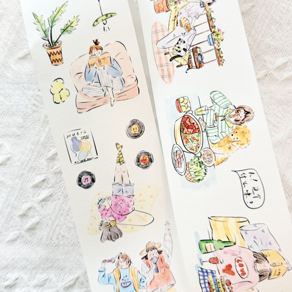 Lynn Studio Vintage Stay At Ho - Washi Tape Set 评论和价格