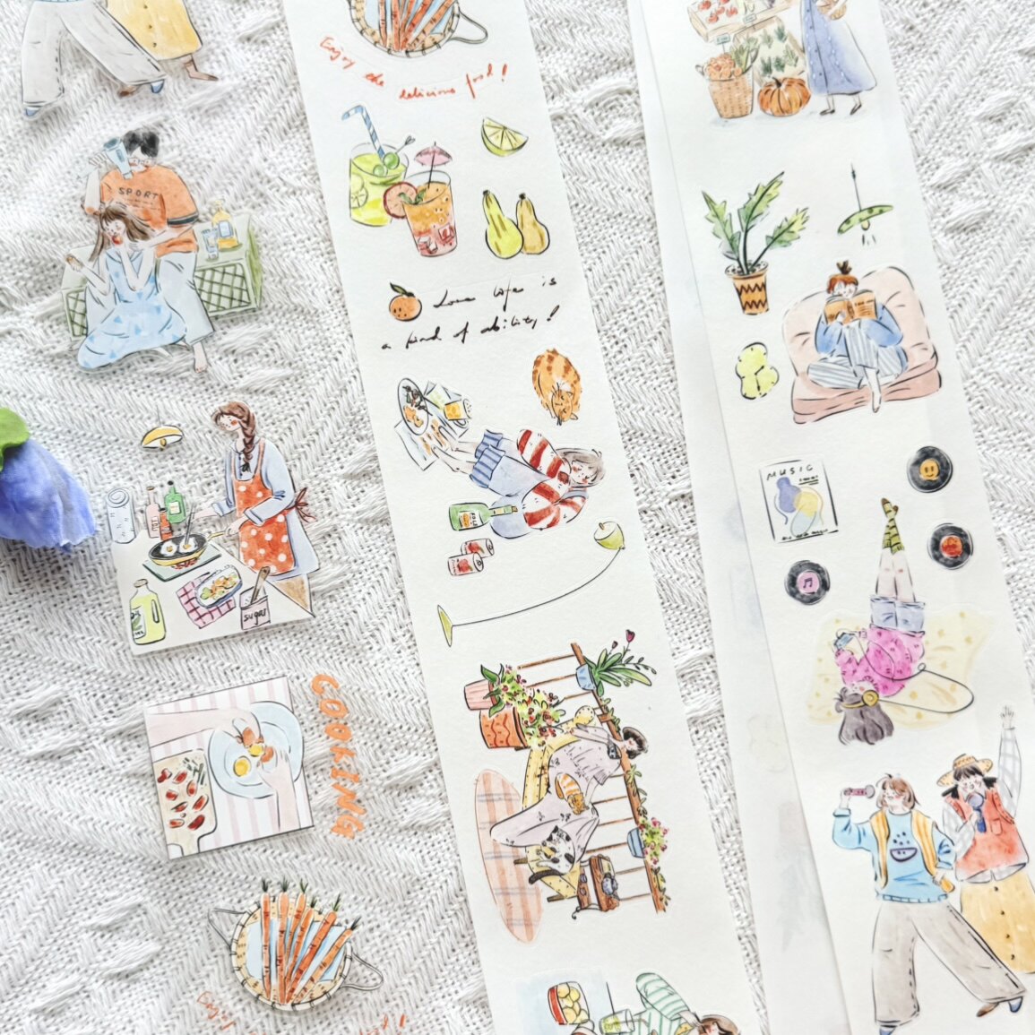 Lynn Studio Vintage Stay At Ho - Washi Tape Set 评论和价格
