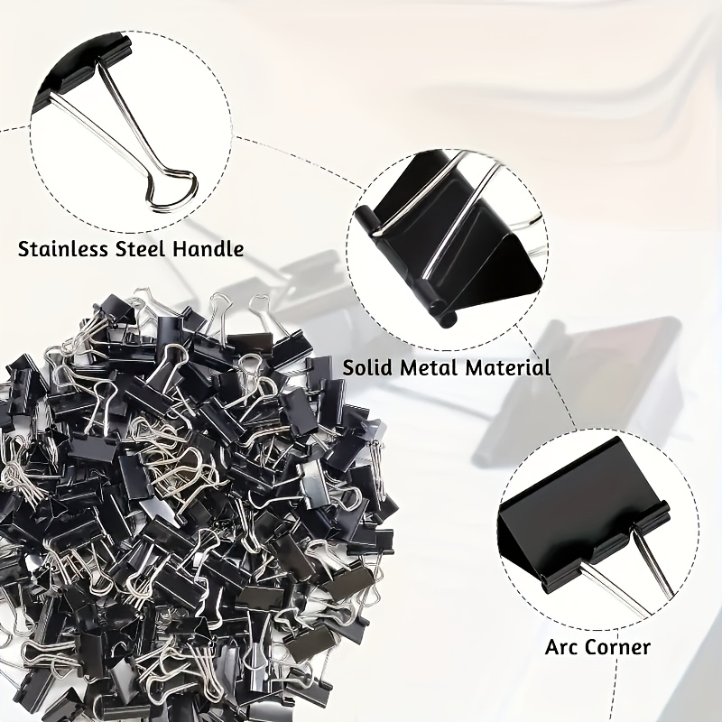 Colored & Black Binder Clips O - Stationery Warehouse 评论和价格