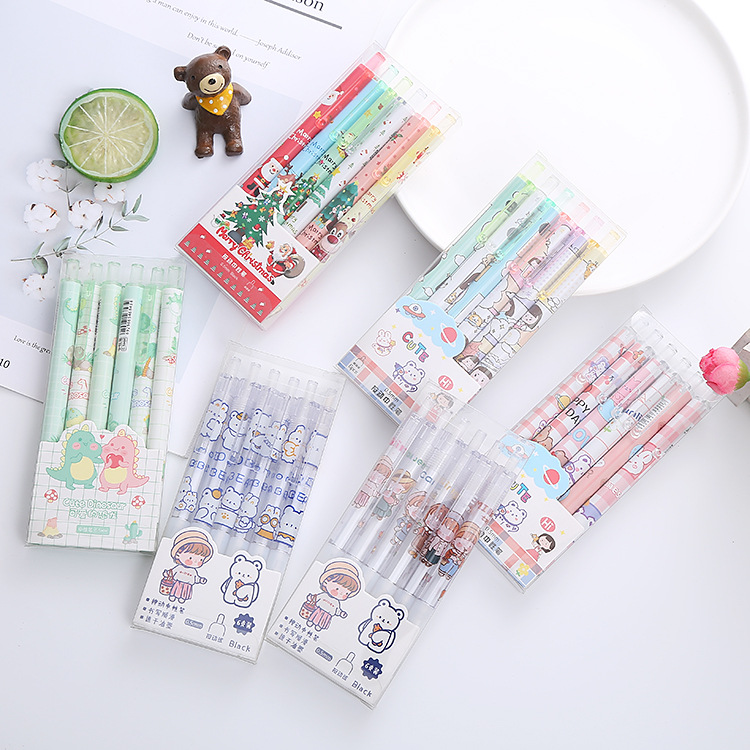Zoecor 6pc/Lot Kawaii Gel Pen  - Gel Ink Pen Set 评论和价格