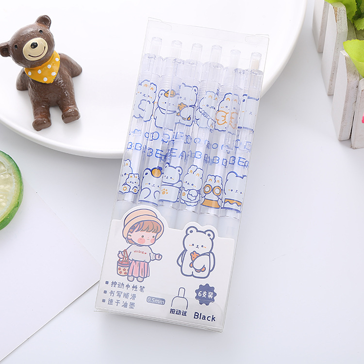 Zoecor 6pc/Lot Kawaii Gel Pen  - Gel Ink Pen Set 评论和价格