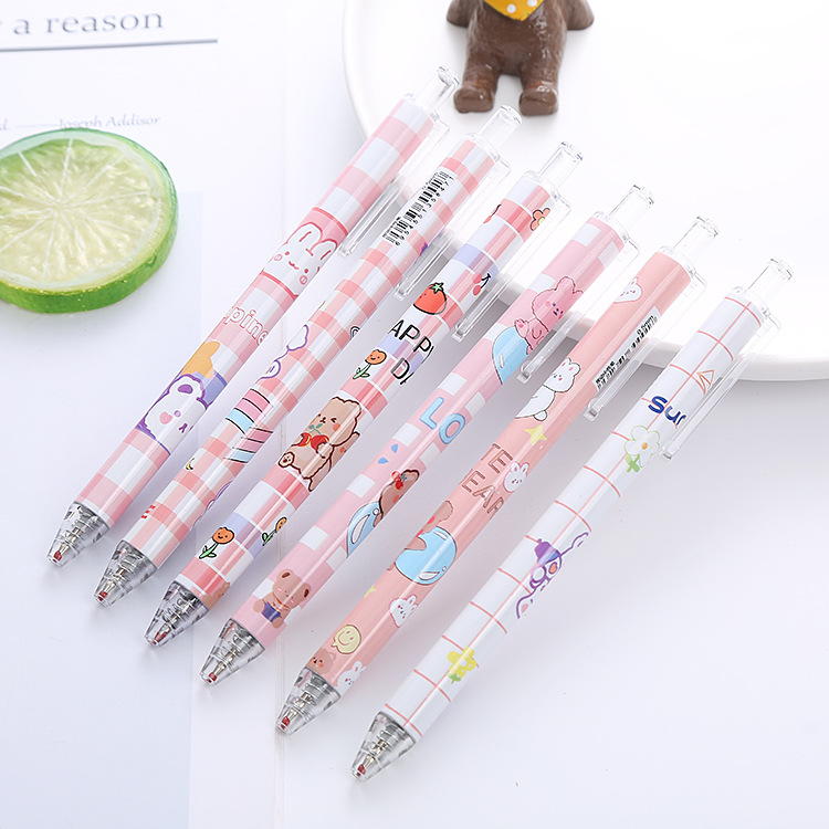 Zoecor 6pc/Lot Kawaii Gel Pen  - Gel Ink Pen Set 评论和价格