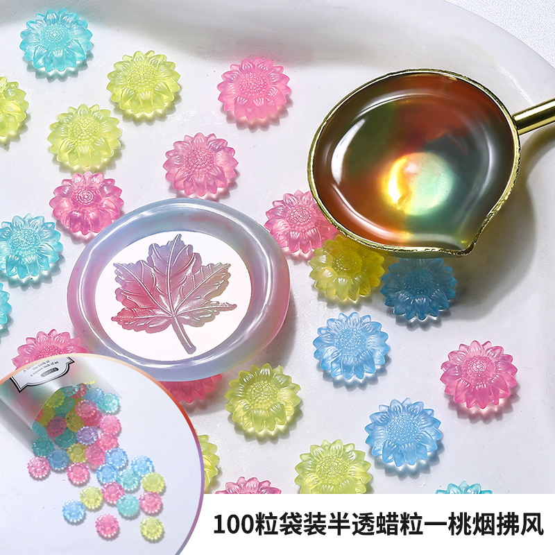 100pcs Translucent Sunflower S - Letter Envelope Kraft 评论和价格